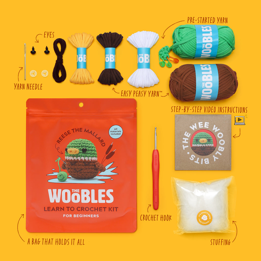 Reese the Mallard Crochet Kit