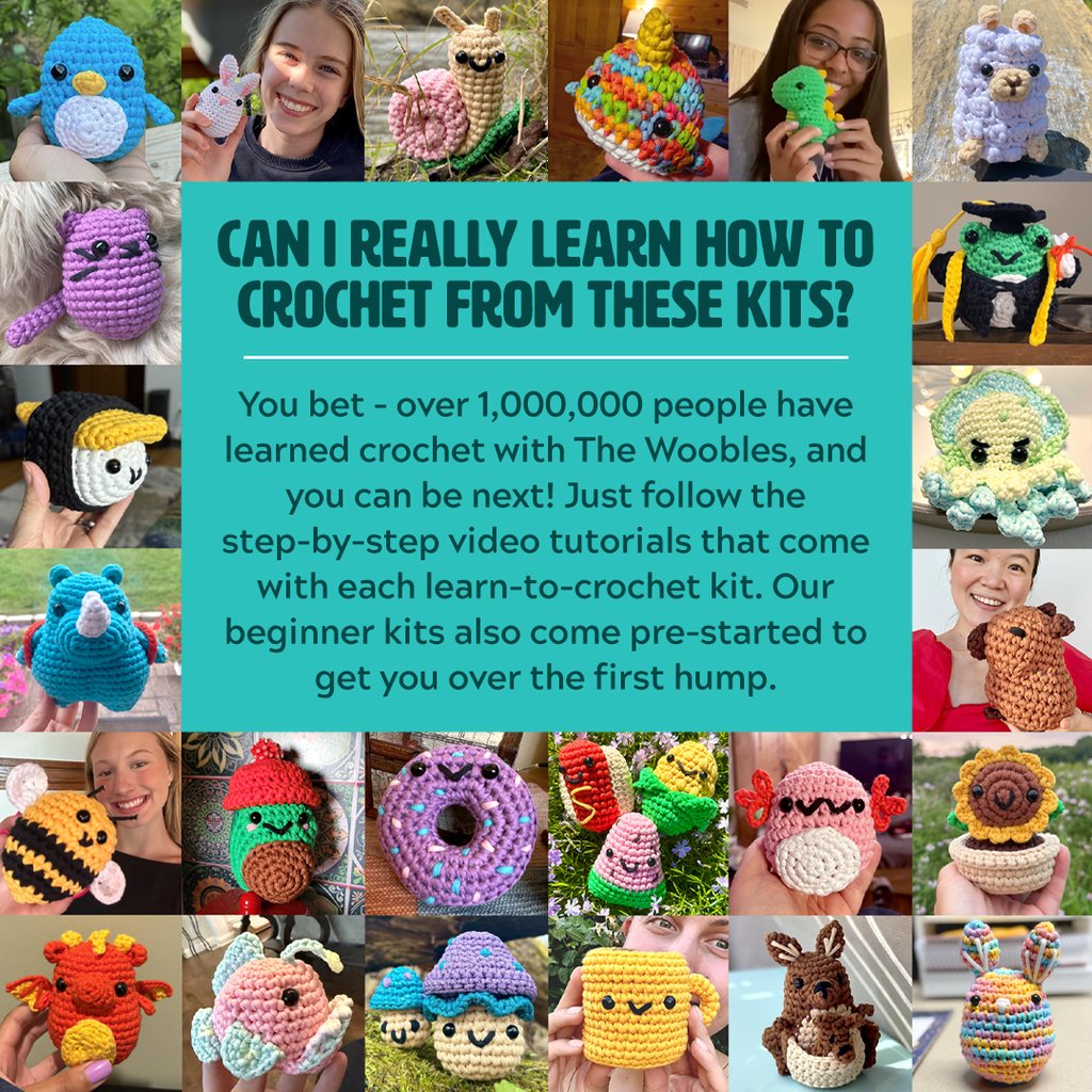 Lulu the Elephant Crochet Kit