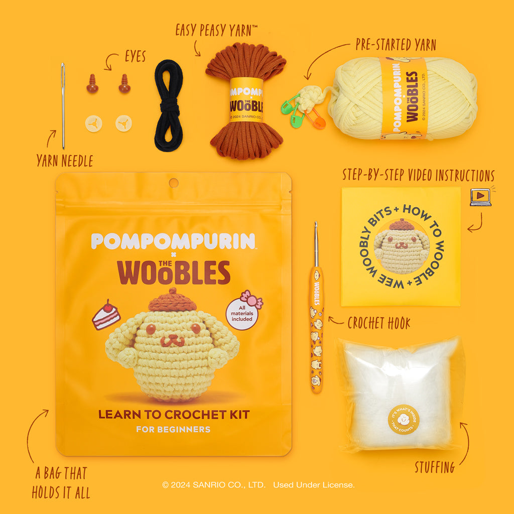 Pompompurin™️ Crochet Kit