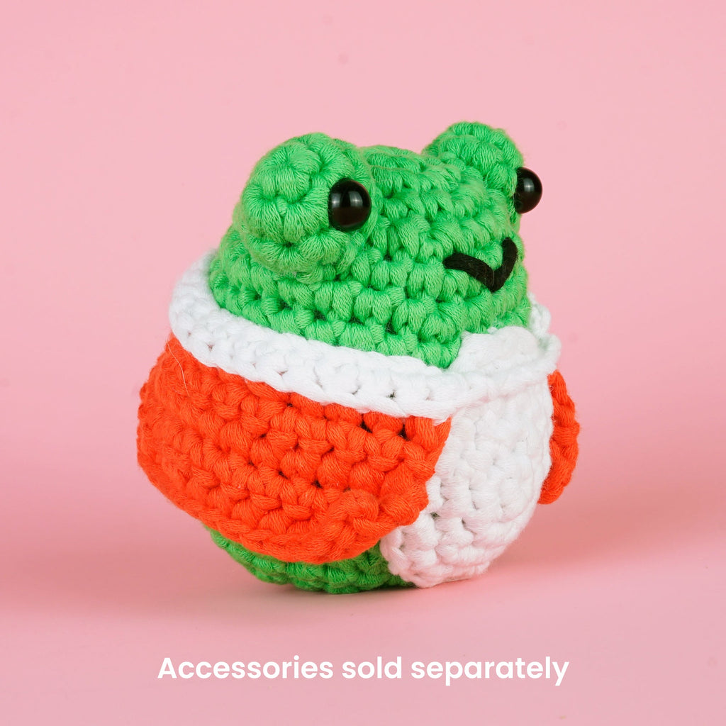 Henri the Frog Crochet Kit
